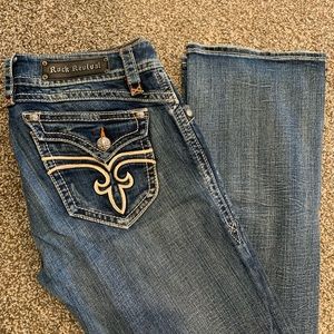 Rock Revival Stephanie bootcut jeans. Size 31 Long